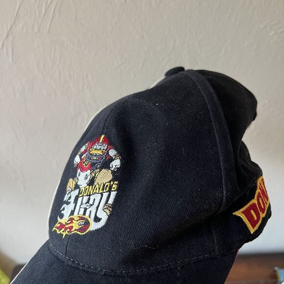 Vintage Donald Duck Donald's Fury Disney Racing Team Cap Hat Adult - Picture 10 of 10